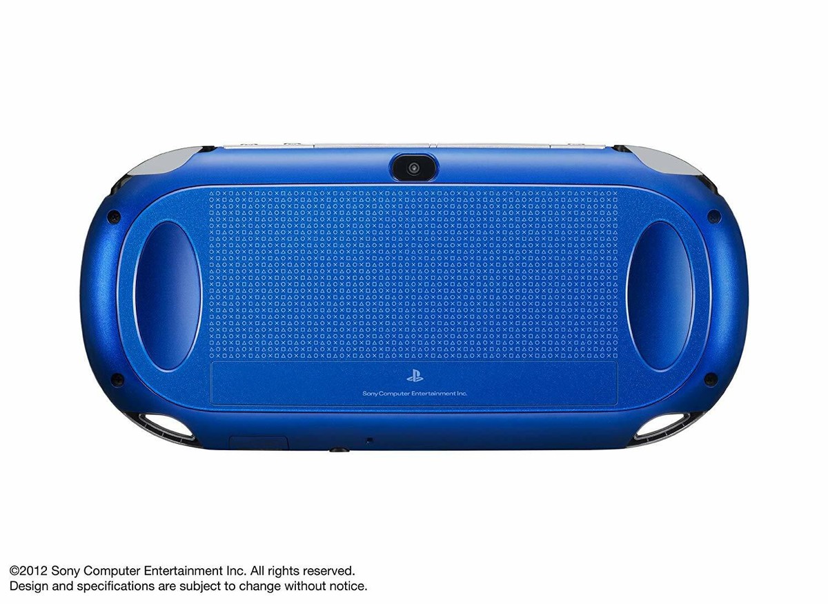 PlayStation PS Vita Wi-Fi Game Console Blue PCH-1000 ZA04 from