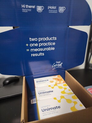 Unicity Feel Great Kit - Unimate 60 Packets And Balance 30 Packets CHOOSE FLAVOR