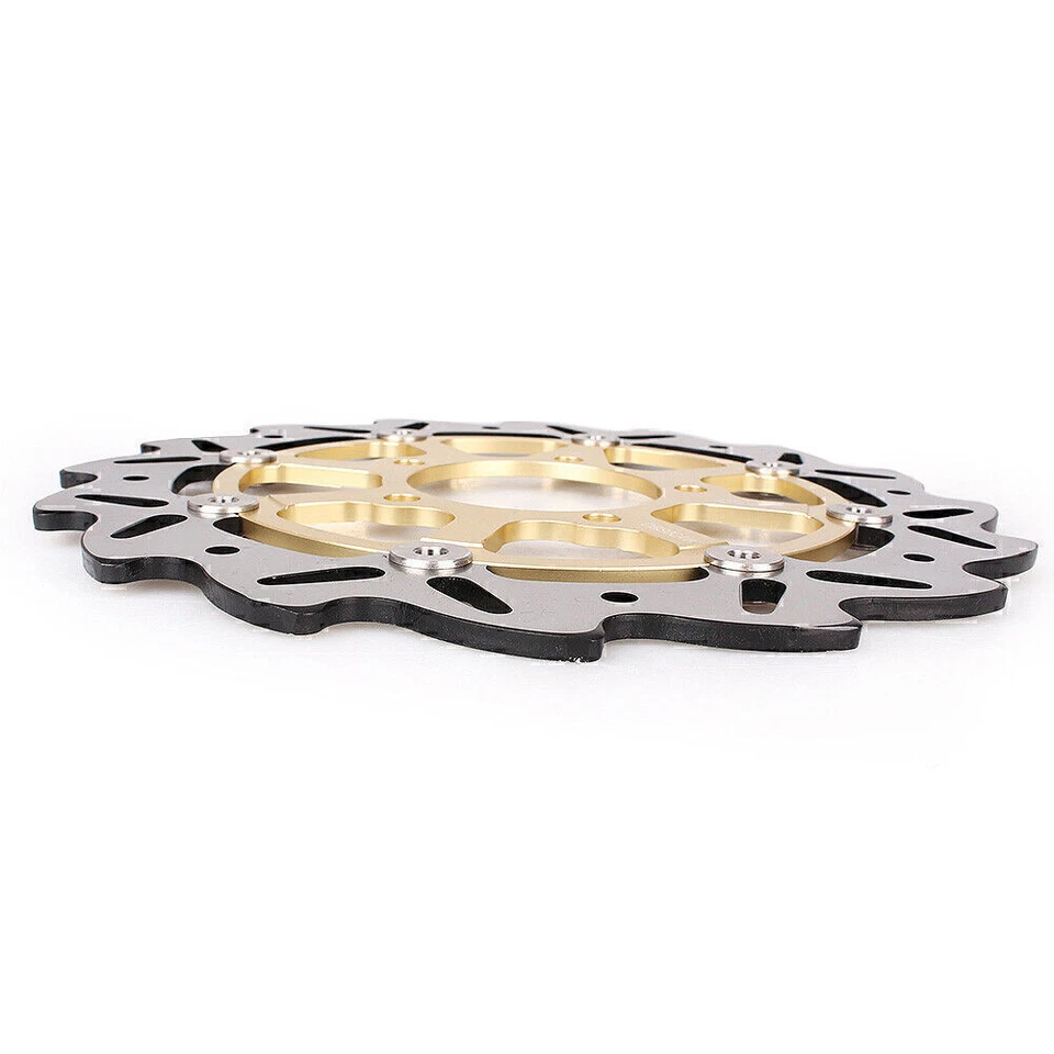 Brake Floating Disc Rotor for Kawasaki NINJA ZX6RR 600 2003-2006 ZX-10R 2004-15 Foto 4 de 4