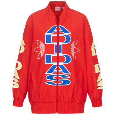 adidas Originals Damen Mode Freizeit Jacke Langarm Windbreaker