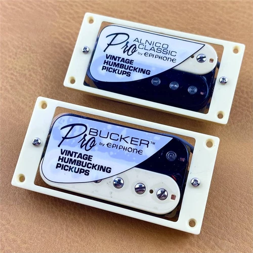 ProBucker Alnico II 57 Classic Plus Zebra Humbucker Pickup Set Fit Epiphone