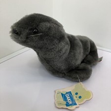 Vintage 1976 DAKIN Plush Baby Sea Lion Grey Seal Pup NEW WITH DAMAGED TAG