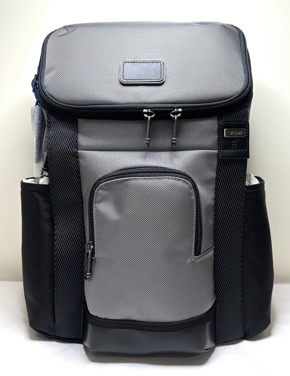 TUMI Thornhill Black Grey Multi Nylon Laptop Business Backpack | eBay
