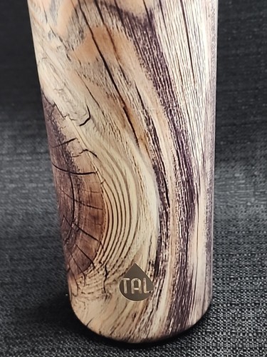Hydratation Holzmaserung Vakuumversiegelt Edelstahl Wasserflasche (T98) - Bild 2 von 7