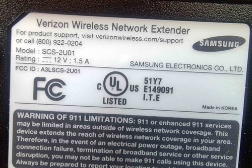 Samsung Verizon SCS2U01 Wireless/call Network Extender works with 5G phones - Picture 4 of 5