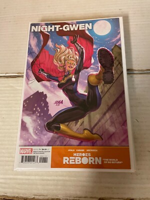 HEROS REBORN NIGHT GWEN (2021 Marvel) #1 NM 1st Print Spider Gwen Man Ghost   