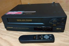 [AS IS] Emerson VCPR200 VCR Video Cassette Recorder w/ Remote READ DESCRIPTION