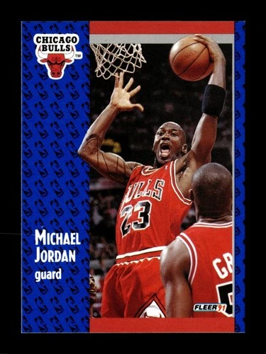 1991 FLEER #29 MICHAEL JORDAN BULLS