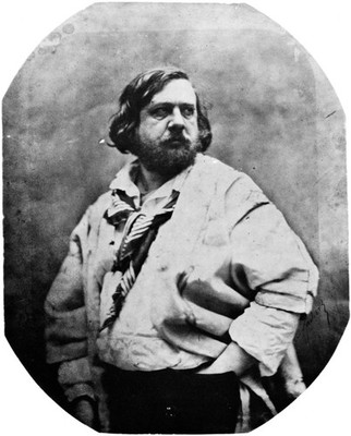 Théophile Gautier 1856 Vintage Portrait Photo Reprint Wall Art