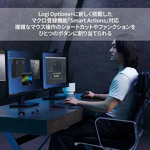 Logitech MX ANYWHERE 3S MX1800PG Mouse High Speed ​​Scroll Wheel Rechargeable Wi - Image 2 of 4