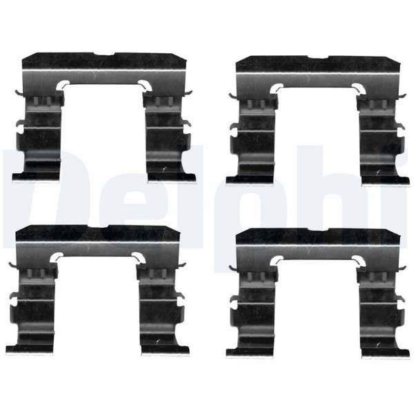 Delphi ZubehöRsatz Scheibenbremsbelag LX0613 FüR D22 NP300 Pick Pickup Nissan UP-image
