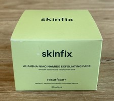 Skinfix Resurface AHA/BHA Niacinamide Exfoliating Pads 60 Count NEW in Box