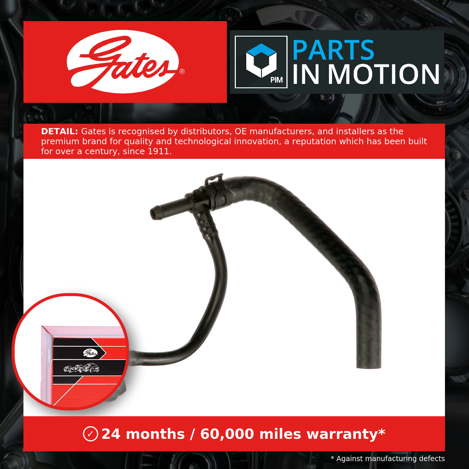 2x ✅Fits GATES-PRZEWODY 02-1745 RADIATOR JOSE ⭐UK Seller⭐ - Image 12