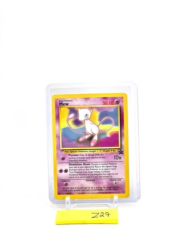 Pokémon TCG Mew Promo #8 Pokemon Promos 8 Regular 1999 WOTC MP