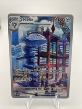 Pokémon Steelix 208/182 Paradox Rift Illustration Rare Full Art Card on eBay