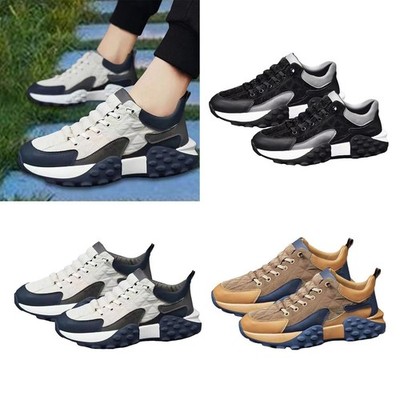 Modische Wanderschuhe für Herren, atmungsaktive Schuhe, rutschfeste Sohle,