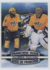 Duos franquicia Tim Hortons Collector's Series 2019-20 PK Subban Pekka Rinne 1xd