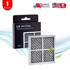 New LG LT120F ADQ73214404 Fresh Air Replacement Refrigerator Air Filter, 1 PACK