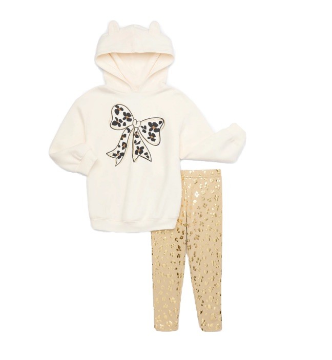 Garanimals 365 Kids Girls Hoodie And Leggings 2 PC Set Size 8 NWT