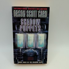 Shadow Puppets Orson Scott Card Paperback Sci Fi Novel Shadow Saga Book 3