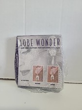 Original Ear Lobe Support Patches - 60 Clear, Latex-Free for Pierced Ears