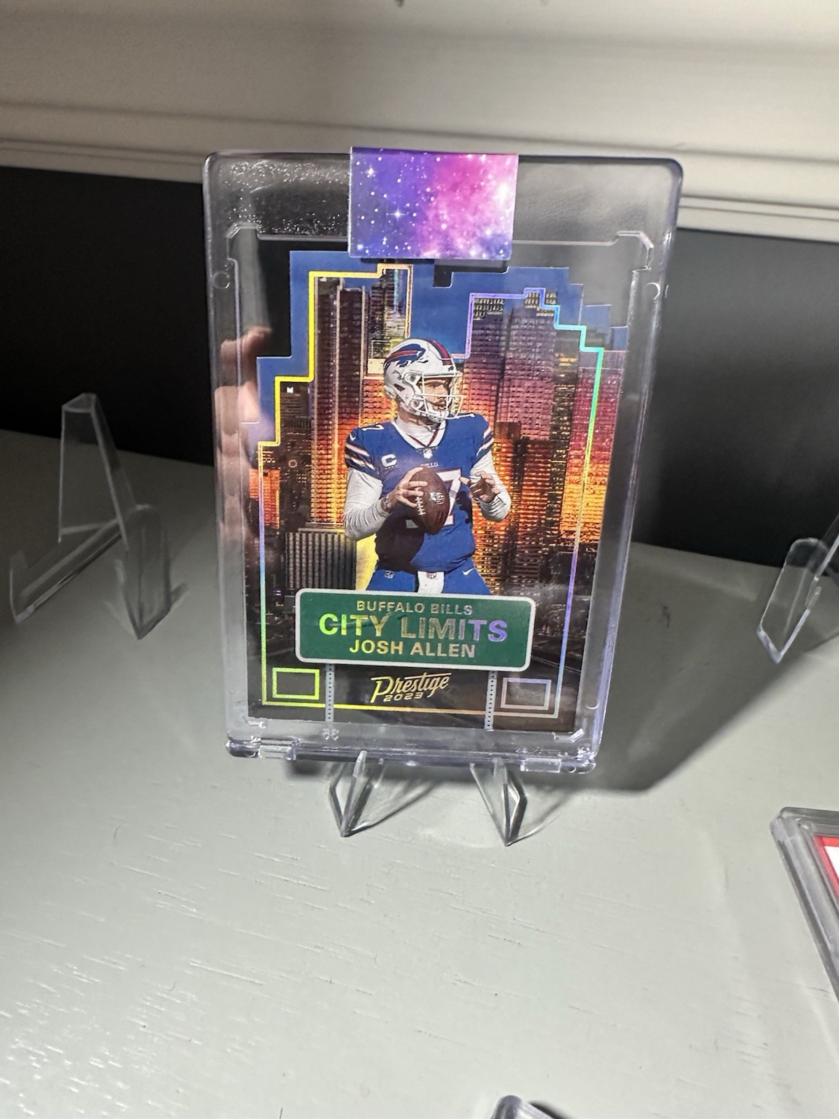 2023 Panini Prestige City Limits #CL-10 Josh Allen Bills SSP CASE HIT🔥