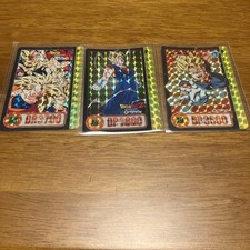 Dragon Ball Z Carddass Main Set 250-300 Holo 253, 280, 295
