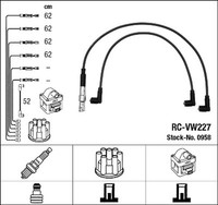 ZüNdleitungssatz NGK 0958 FüR VW Passat 3A2 35I Vento 1H1 3A5 1H2 1H5 Golf B3 B4