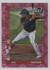 2021 Panini Donruss Elite Series Pink Fireworks Juan Soto #ES1 11ur