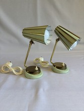 Lampade da comodino vintage "Stilnovo" lampade Pfäffle anni '50