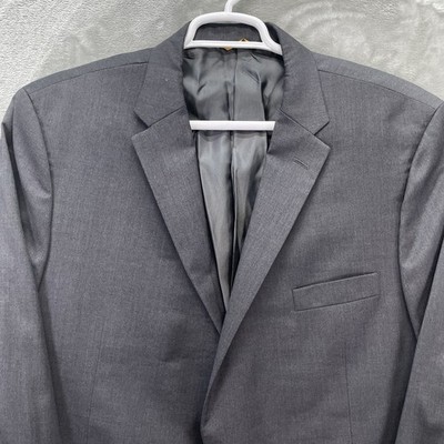 Hickey Freeman Blazer Men's 48L recent Coat Jacket Suit two button yellow label