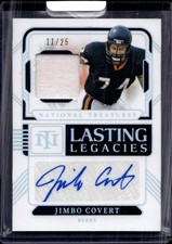 2024  National Treasures #LL-JCT Jimbo Covert Lasting Legacies Holo Silver #/25