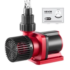 VEVOR Aquarium 24V DC Water Pump with Controller 100W 2642GPH Wave Maker Return