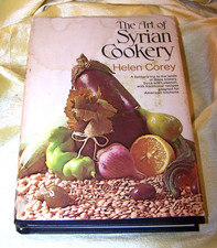 "Syrian Cookery" Syria hard cover cook book, 1962 - Helen Corey