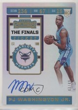 2019-20 Panini Contenders The Finals Ticket /49 PJ Washington Jr #132 Auto 02ez