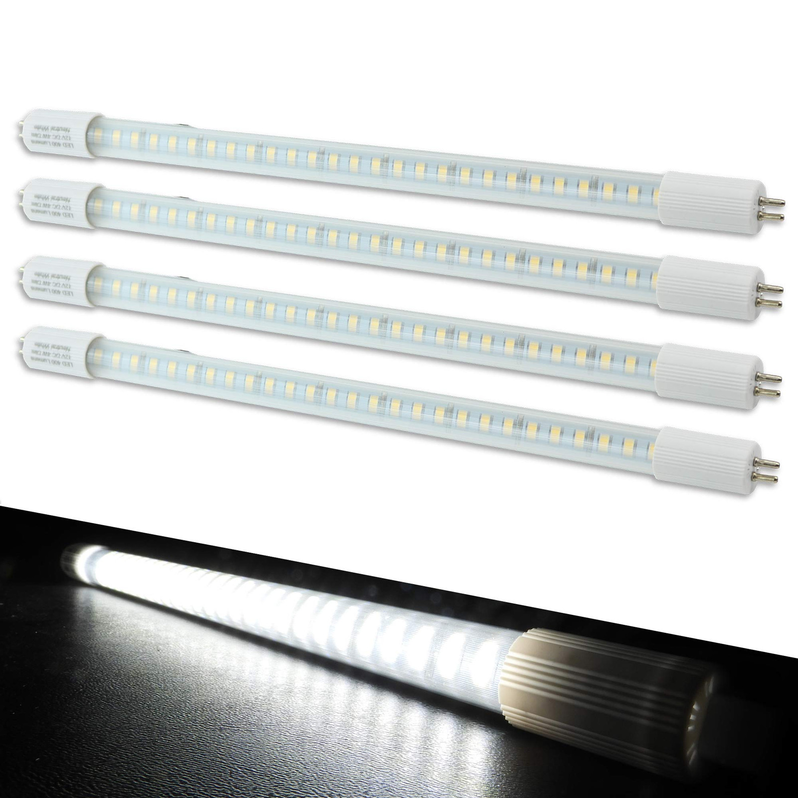 4-Pack RV Light Bulb LED T5, 12