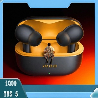 Iqoo Tws 5 Bluetooth Wireless Earphone, Noise Reduction,Low Latency,Long Battery
