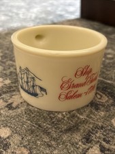 Vtg Old Spice Shaving Mug Grand Turk Salem 1786 Sailing Ship Recovery 3.5"dia