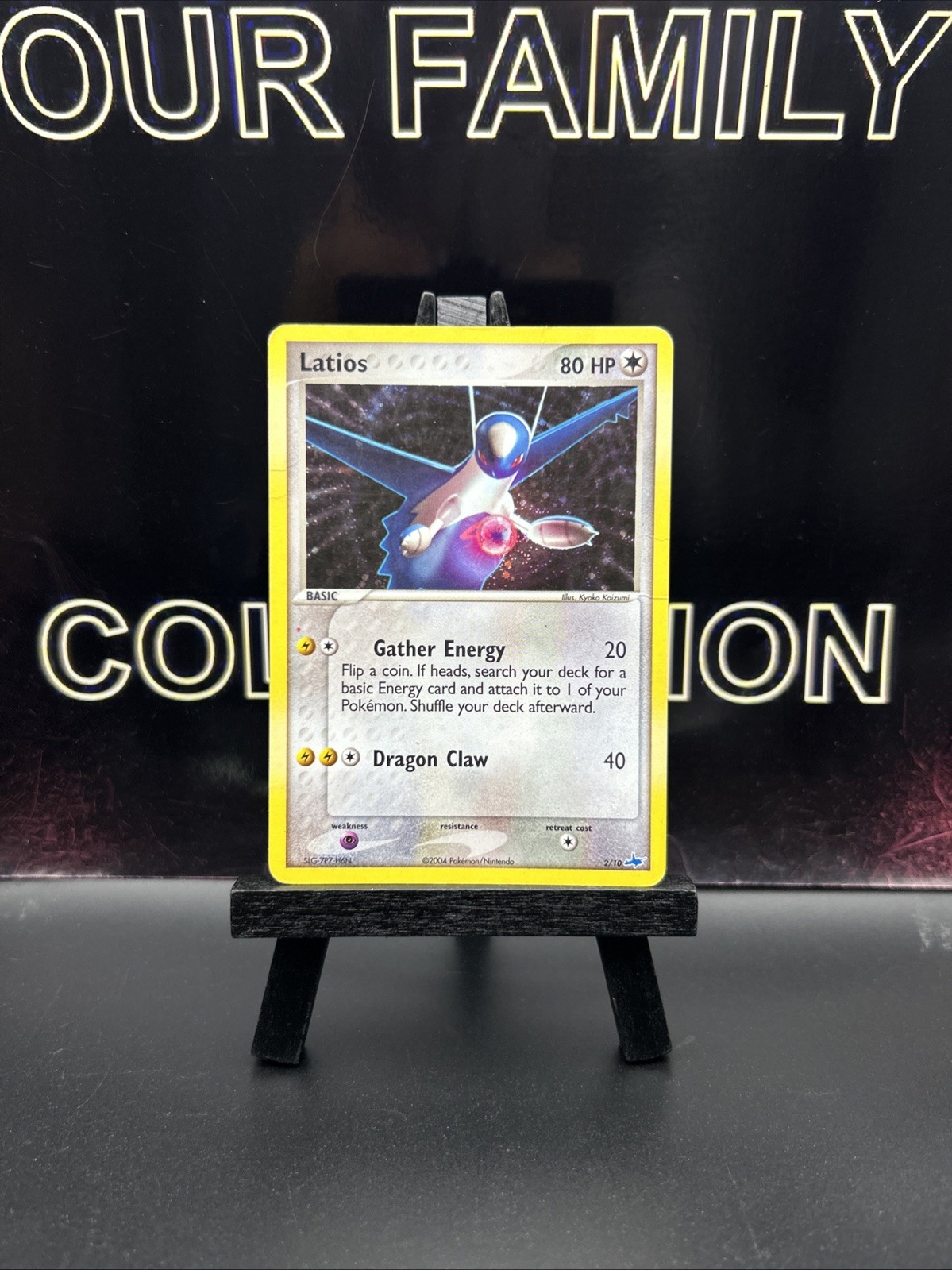 Pokemon Card - Latios EX Trainer Kit 1: Latias & Latios 2/10 Holo MP