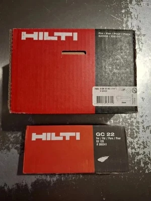 750 Clous HILTI X-GN 39MX HILTI GC 22 PÉRIMÉ, 39mm pour Cloueur HILTI GX 120 - Bild 1 von 4