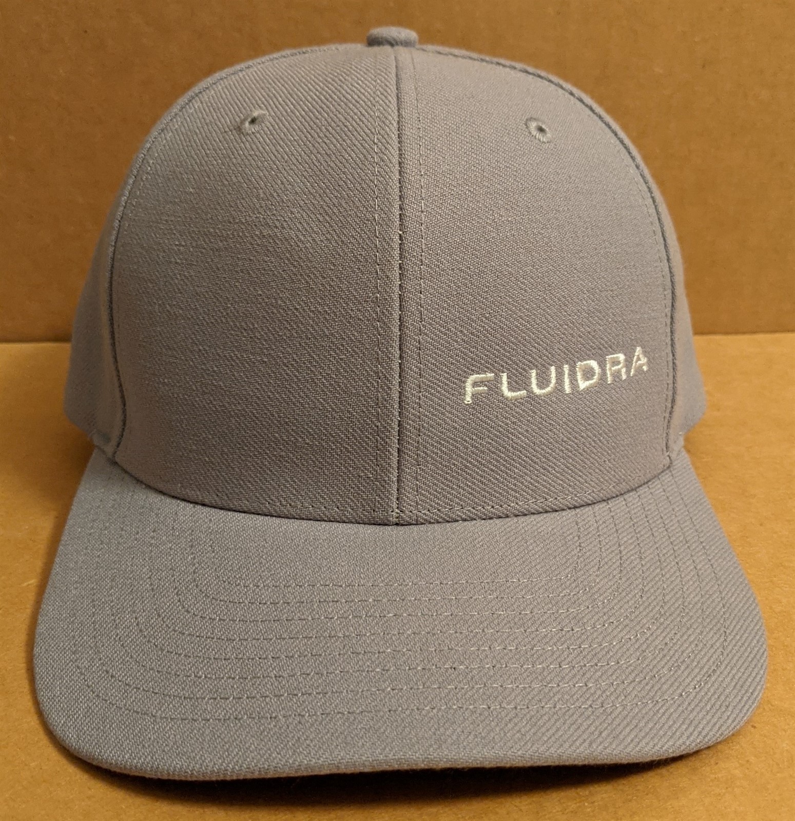 FLUIDRA Gray Polyester Baseball Hat Cap Adjustabl… - image 1