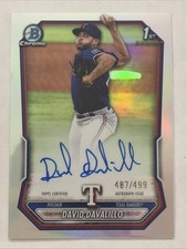 David Davalillo Bowman Chrome 2026 Refractor /499 Auto