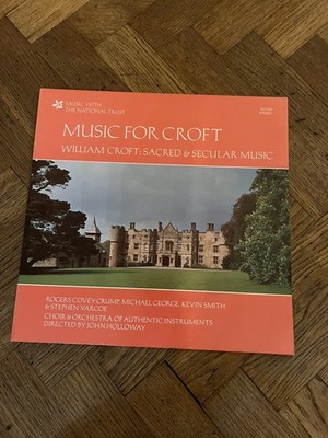 William Croft - Music For Croft - 12'' Vinyl LP 1980 UK