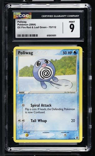 Poliwag graded CGC 9 for sale on eBay