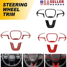 Steering Wheel Cover Trim Bezel Accessories For Dodge Charger/Challenger/Durango