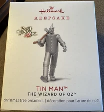 2018 Hallmark Keepsake TIN MAN WIZARD OF OZ MINIATURE LIMITED CHRISTMAS ORNAMENT