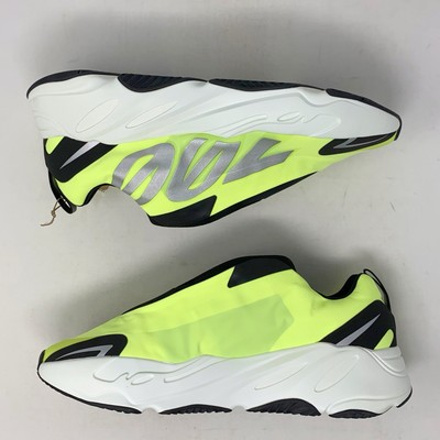 Adidas Yeezy Boost 700 MNVN Laceless Phosphor Green Sneakers, Size