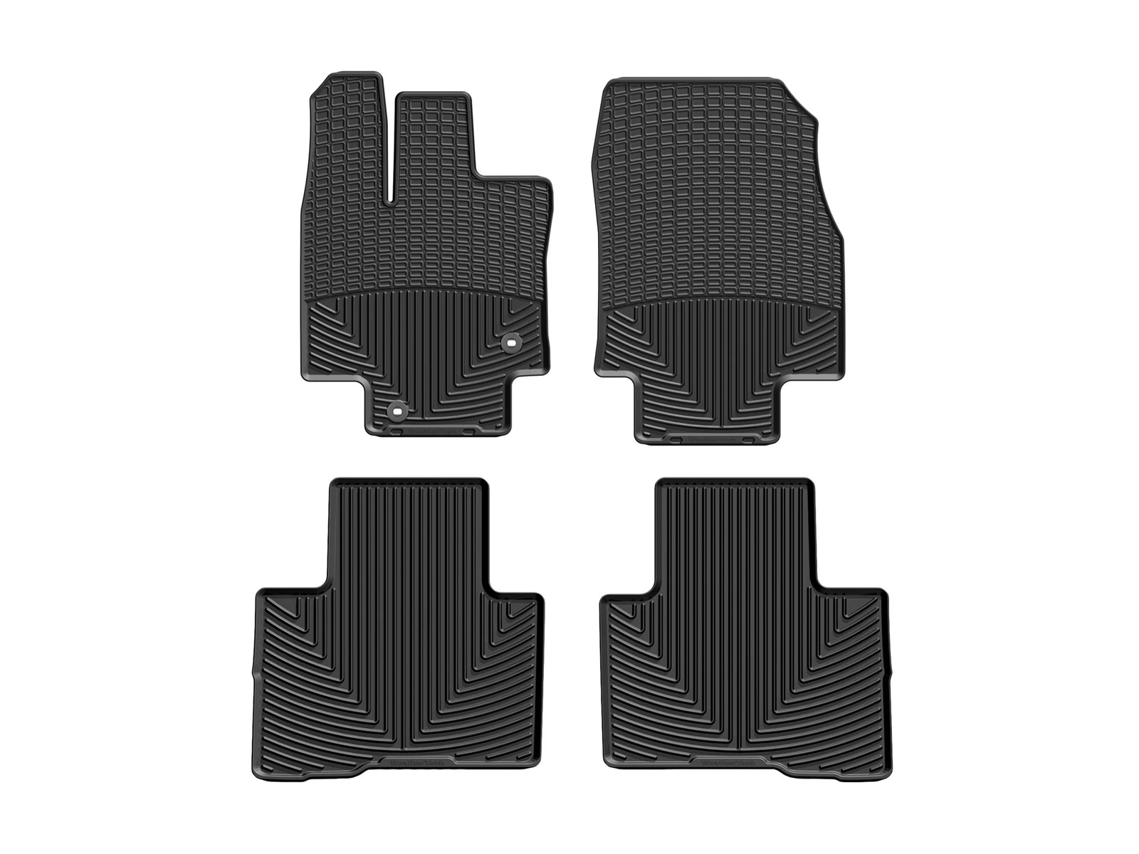 WeatherTech All-Weather Floor Mats - W540-W541 - Black