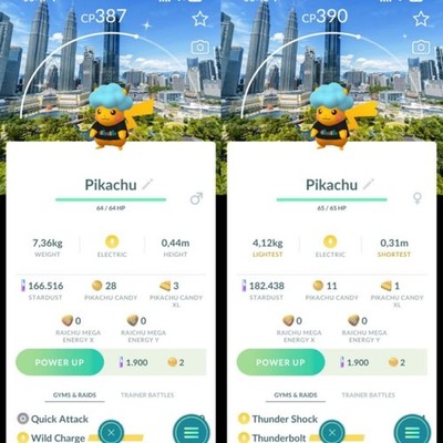 Pokémon Go  Shiny Pikachu PokéXciting! (Turquoise) Background  Kuala Lumpur