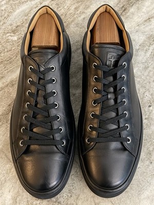 Ralph Lauren Purple Label Severn Minimalist Sneaker 13 Black